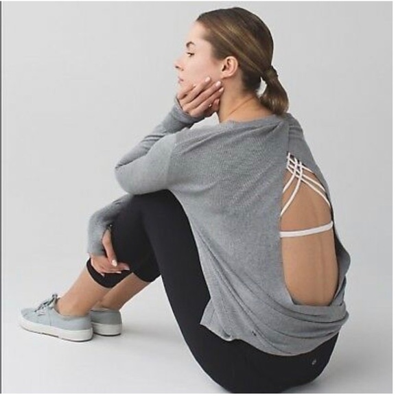 lululemon athletica Sweaters - Lululemon Bring It Backbend Sweater size 4